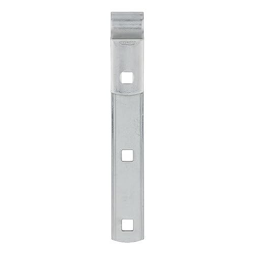 National Hardware N131-102 Strap Hinge, Zinc Plated, for Swing Doors - size: 8 Inch