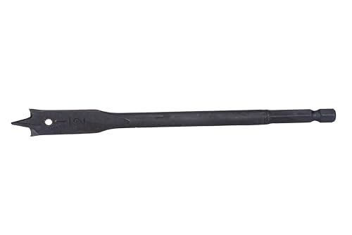 Century Drill & Tool 36432 Lazer Spade™ Bit, 1/2", Overall Length: 6" - size: 1/2" X 6"
