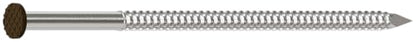 Simpson Strong-Tie S10SNDB1-3" x .113 304SS Siding Nail, Dark Brown 120ct