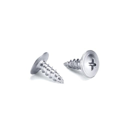 LONTAN 100 Pack #8 x 1/2" Phillips Truss Head Screws