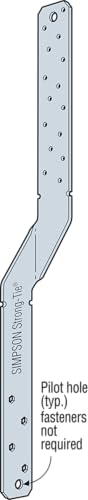 Simpson Strong-Tie MTSM20 MTSM 20 in. 16-Gauge Medium Twist Strap for Masonry (Pack of 100)