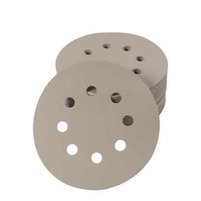 30 Pcs 5 Inch 8 Hole 2500 Grit Wet and Dry Sanding Discs, Round Hook and Loop Disc Sandpaper for Random Orbital Sanders - style: 2500 Grit