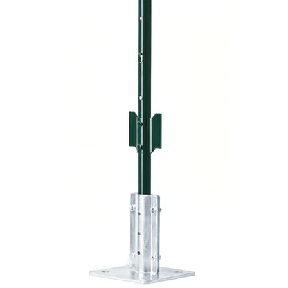 2 Pack Fence U Post Base for 1.2" U Post,Heavy Duty