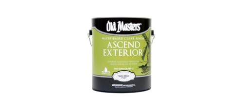 Old Masters Ascend Water-Based UV Protective Finish (1, Gallon-S/G Finish)