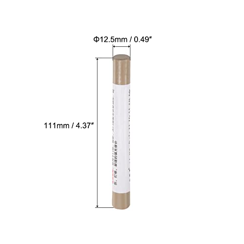uxcell Wood Wax Filler Stick Furniture Crayons Wooden Repair Wax Filler - color: Medium Wood Brown