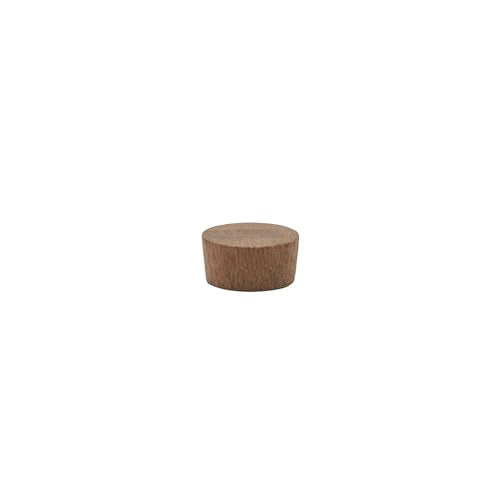 Wood Plugs for Furniture, 1/2 inch Walnut Wood Flat-Head Plug, Wooden Plug for Screw Holes - Pack of 100 by Woodpeckers - size: 1/2 Inch