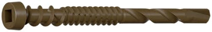 Simpson Strong-Tie DCSD238SBR01 - #10 x 2-3/8" Composite-to-Steel Deck Screw Brown 1000ct