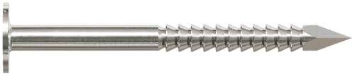 Simpson Strong Tie S510ARN1 5D Roofing Tile and Slating Nails 1-3/4-Inch and 10-Gauge, Ring Shank 304 Stainless Steel, 1-Pound, 126-Piece