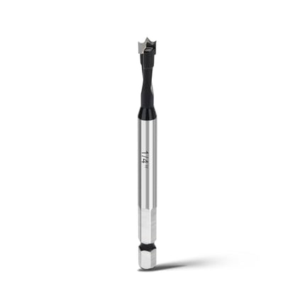 1/4" Forstner Drill Bit with 1/4" Quick Change Hex Shank - size: 1/4" | 6.35mm