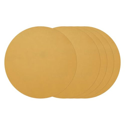 25Pcs Sanding Discs 5In 600Grit Hook and Loop Sandpapers Yellow - color: Yellow, size: 5 Inch(600 Grit)