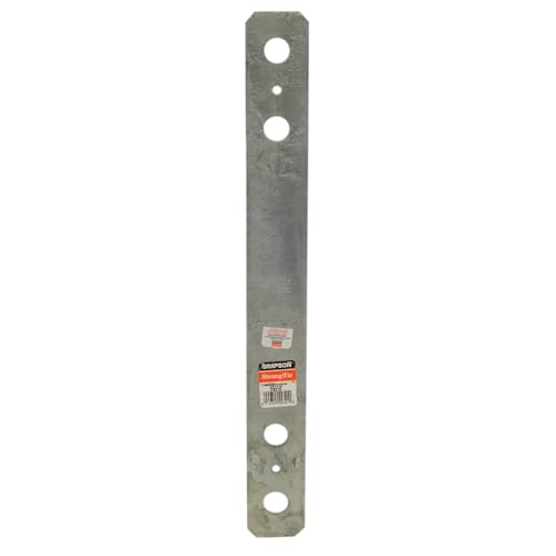 Simpson Strong-Tie PS218 PS 2 in. x 18 in. Hot-Dip Galvanized Piling Strap