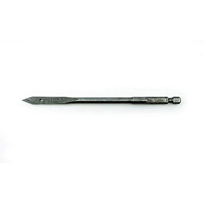 Benchmark Abrasives 5/16" x 6" Spade Drill Bit Wood Drill Bits Quick-Change Hex Shank Hole Cutter for Drilling, High-Speed Steel Paddle Flat Driver Bits (5/16" x 6") - size: 5/16" x 6"