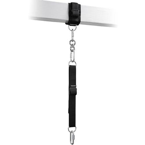 Meister Beam Wrap Mount Kit w/Carabiner for Hanging Boxing & MMA Heavy Bags - style: Beam Wrap + Extension Strap Mounting Kit