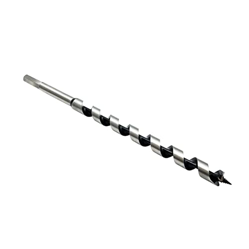 3/4 x 12 Inch Auger Drill Bit for Wood, Soft and Hard Wood Plastic with 3/8 Inch Hex Shank - style: 3/4" X 12"