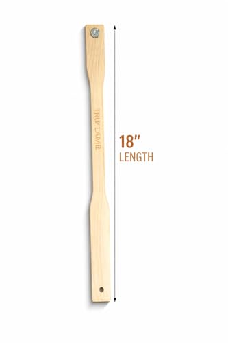 Tru-Lamb Floor Scrapers, 5 Pack, Paint, Stain & Varnish Removal Tools with Red Devil Blades, Professional Scrapers for Surface Prep and Finish Removal (5 Pack, 18" x 1.5") - size: 18" x 1.5"