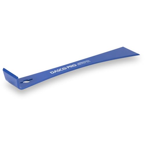 DASCO PRO Trim and Pry Bar, Assembled in USA, Small Pry Bar Scraper - size: 9 1/2 Inch