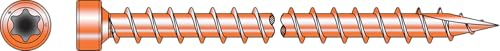 Simpson Strong-Tie SDWC15600-KT Strong-Drive SDWC Truss Screw - 6" Interior Wood Screws, Clear Zinc with Orange Topcoat, (Truss Kit Includes 50 Screws, 1 Bit, 1 Guide)