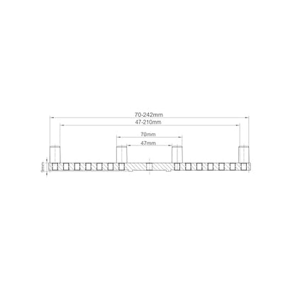 CK-3.75Z-FJ10 10" Flat Jaws for BMWOOD CK100 Series Woodturning Lathe chuck, Compatible with the Harbor Freight Bauer 23222A-B chuck. - color: 10" Flat Jaws