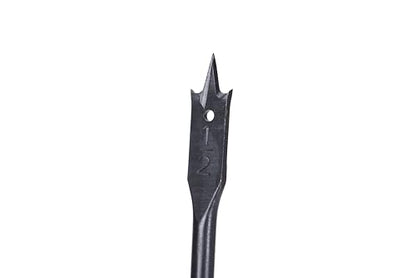 Century Drill & Tool 36832 Lazer Spade™ Bit, 1/2", Overall Length: 12" - size: 1/2" X 12"