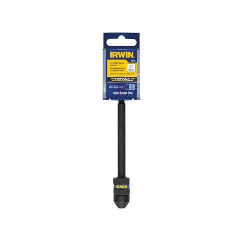 Irwin Tools IRWIN 1869516 Impact Performance Series Quick Change Bit Extension, 1/4-Inch Shank, 6-Inch