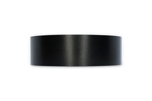 1 & 3/16" Black Matt Pre-Glued Melamine Edge Banding, 25 ft - size: Width: 1 & 3/16"