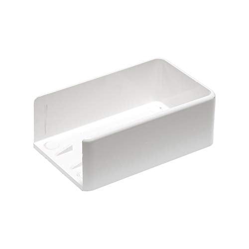 Rail Mount 2" x 3.5" White 4 Piece Kit