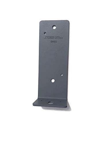 SW60 | Sturdi-Wall Drill Set Bracket 2x6 Universal | Heavy Duty Concrete Anchor Bracket for Post Frame Pole Barn Construction Concrete Foundation | Tri State Perma-Column