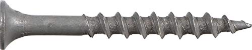 Gray Epoxy Exterior Wood & Deck Screws #8 x 1-1/4", 181 Pk