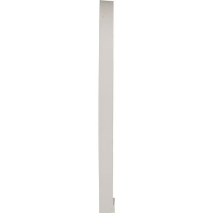 Ekena Millwork 12"W x 24"H x 1 7/8"P, Cathedral Gable Vent Louver, Non-Functional - size: 12-in. W x 24-in. H, style: Decorative