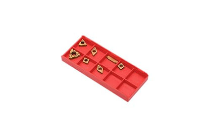 14 Pcs Turning Inserts for 1/2'' 12mm Turning Grooving Threading Boring Carbide Inserts Carbide Turning Tool - style: Inserts replacement 1/2'' 12mm