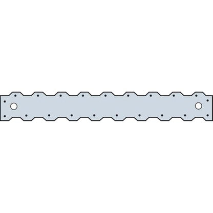 Simpson Strong-Tie ST6215 ST 16-5/16 in. 16-Gauge Galvanized Strap Tie