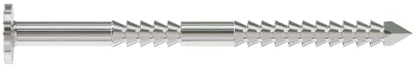 Simpson Swan Secure T13A150SNJ 1-1/2-Inch by 0.090-Inch Type 316 Stainless Steel Ring Shank with 15-Degree Wire Coil and 13/64-Inch Head, 1800-Pack