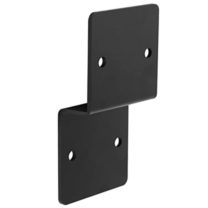 4 PCS Pergola Brackets, Black Z Deck Joist Tie, 6 Gauge Heavy Duty