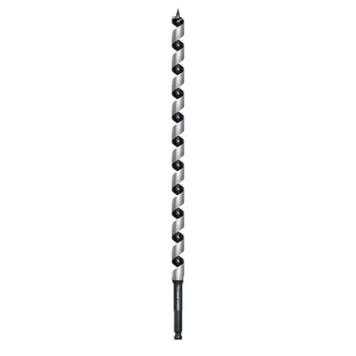 US4 Ship Auger Drill Bit 3/4" x 18" x 18 Inch - Heavy Duty Carbon Steel Wood Boring Bit with Hex Shank for Power Drills - size: 3/4" x 18"