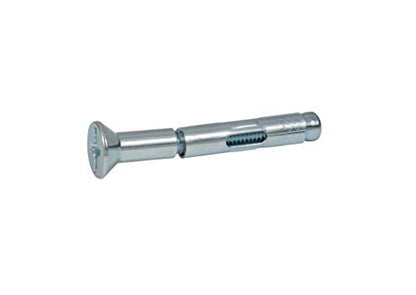 CONFAST 3/8" x 5" Flat Sleeve Anchor Zinc Plated (50 per Box) - size: 3/8" x 5"