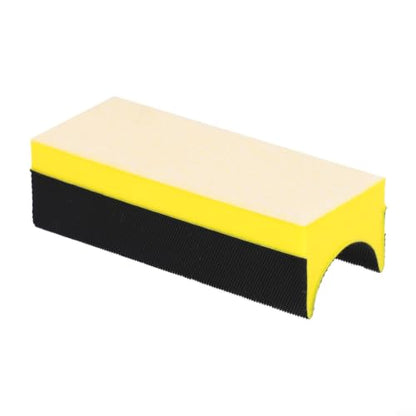 Soft Foam Sanding Block For Wood, Interchangeable Pads For Moldings - size: 86415