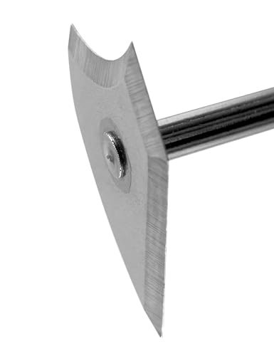 ROLLINGDOG Combination Stainless Steel Shave Hook Scraper - size: Combination Shave Hook