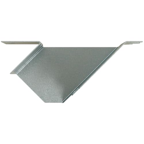 Simpson Strong-Tie SUL46 SUL Left-Skewed U-Shaped Hanger - 3-9/16 in. x 4-3/4 in. x 2-5/8 in. 45-Degree Hanger, Obround Nail Holes, 16-Gauge Zinc Galvanized Steel Construction