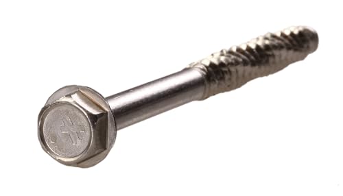 Simpson Strong-Tie SDWH27800SS-R25 Strong-Drive SDWH Timber-HEX SS Screw — 0.275 in. x 8 in. 1/2 Hex, Type 316 (25-Qty)