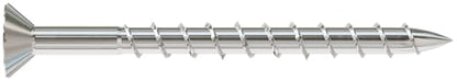 Simpson Strong-Tie T07225WPP Deck-Drive DWP Wood SS Screw - #7 x 2-1/4 in. T-15, Trim Head, Type 305 Stainless Steel, Box Thread Design Reduces Torque (350-Qty)