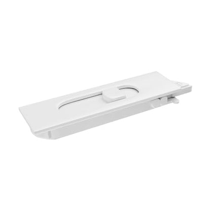 Brixwell Silver Line Snap-in Tilt Latch 85 Series Right Hand in White Finish, 2-3/8" Length, 11/16" Width, 7/16" Thickness, Plastic Component for Vinyl Sash Window Operation, Pack of 2 - size: 2, style: Right