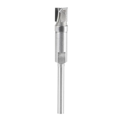 Amana Tool - 47223-S Miniature Flush Trim Plunge Template 1/4 Dia x 1/4 x 1/8" Shank - size: 1/4 Dia x 1/4 x 1/8" Shank