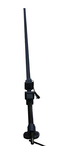 Groz 60-Inch T-Bar Clamp, 54" Clamping Capacity, Cold-Drawn Steel T-Section, Malleable Iron Head, Acme Screw, Pin-Locking Sliding Head for Heavy-Duty Woodworking and Glue-Ups (39102) - style: 60 Inch