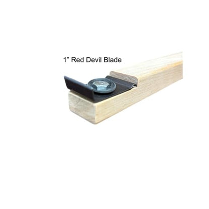 5" Lambskin Hand Stainer - Premium Staining Applciator (3 Pack) + Wood Scrapers (5 Pack) Total 8pc Set