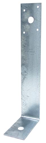 Simpson Strong-Tie A311 A-Series Framing Angle - 11 in. (W1) x 3-/58 in. (W2) x 2 in. (L) Heavy Duty Zinc-Galvanized Steel, 90-Degree Angle Connector for Wood & Structural Framing (Pack of 25) - size: 25 Pack