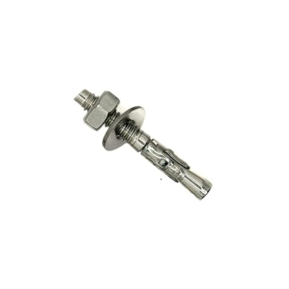 Mighty Fasteners 304 Stainless Steel Wedge Anchors 1/4" X 1-3/4" - 25 Pack - size: 1/4" X 1-3/4"
