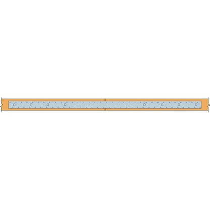 Simpson Strong-Tie MST48 MST 48 in. 12-Gauge Galvanized Medium Strap Tie - size: 1 Each