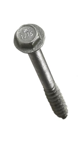 Simpson Strong-Tie SD10112R500 - #10 x 1-1/2 Inch Strong Drive SD Connector Screws - 1/4 Inch Hex Head, Galvanized Coating, Hex Bit Included, for Construction, Home Improvement (Box of 500)