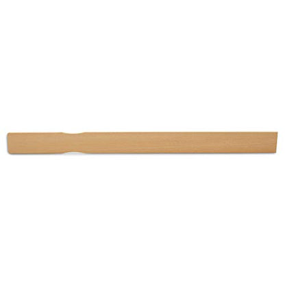 12 Inch Paint Sticks, Box of 25 Hardwood Paint Stirrers, Wood Mixing Paddles for Epoxy or Resin, Garden or Library Markers by Woodpeckers - size: 12 inch