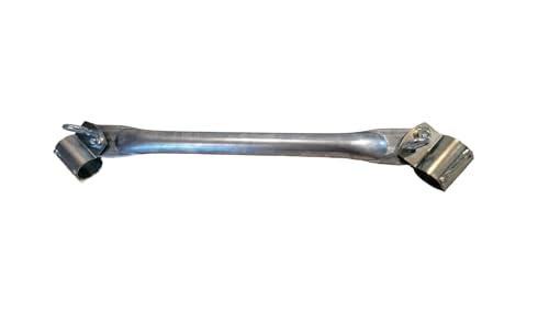 20” Angled Canopy Frame Support Bar Brace Frame Bracket Carport Pole Cross Beam Clamp for 1-1/2" Diameter Pipe EMT Pipe ONLY